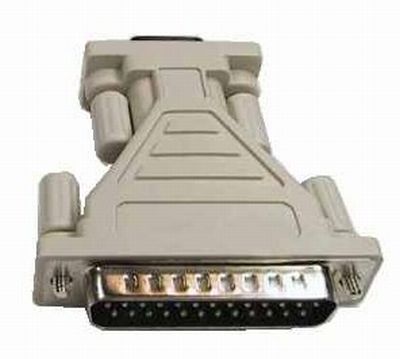 Serial Port Adapter DB25/DB9 M/F