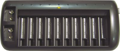 Beecroft Battery Charger - Bulk 10 x AA/AAA and 9V Charger