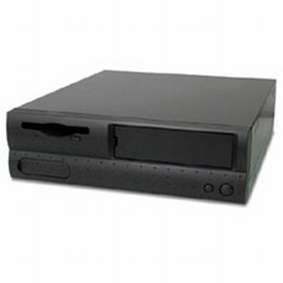 Slim Desktop Case (ATX) - Black & Silver