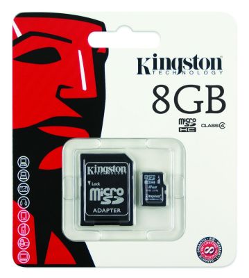 8Gb Micro SDHC Memory Card