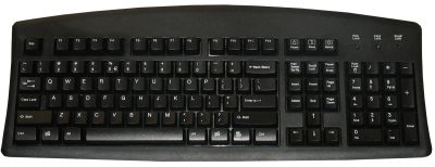 Budget Keyboard Enhanced 104 - PS/2 - Black