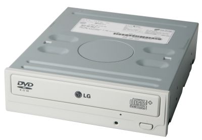 LG DVD Burner Drive (Dual Layer) - White - PATA