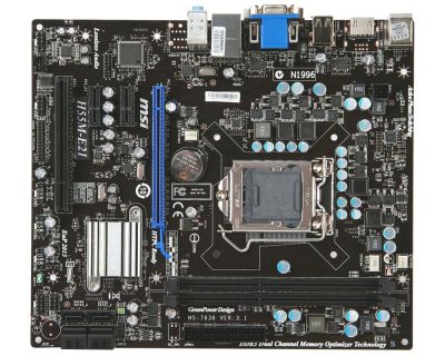 Mainboard Socket 1156 - w/PCIe,DDR3,mATX for i5/i7 Intel CPUs