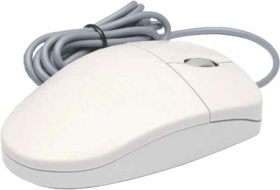 Optical Scroll Mouse - USB White