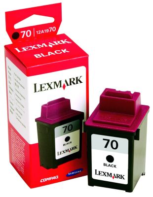 Lexmark #70 12A1970 Black Cartridge