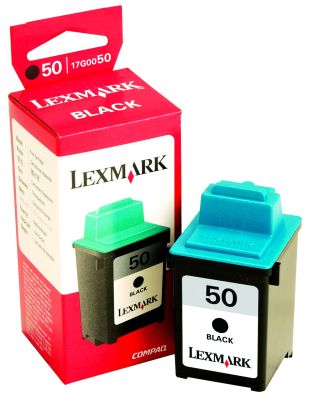 Lexmark #50 17G0050 Black Cartridge