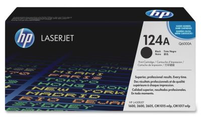 HP #124A Q6000A Black Toner
