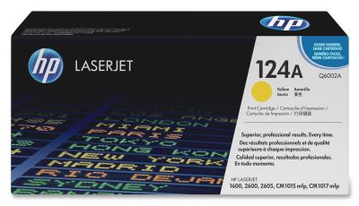 HP #124A Q6002A Yellow Toner