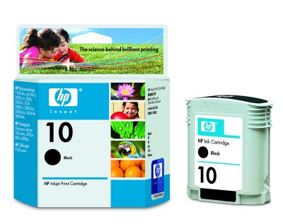 HP #10 C4844AA Black Cartridge