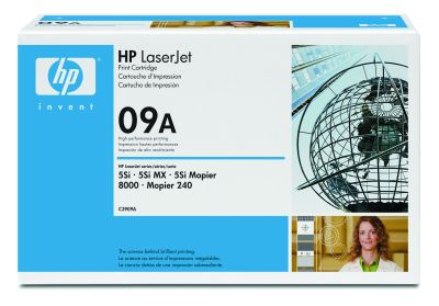 HP #09A C3909A Black Toner - 15,000 pages
