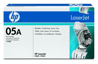 HP #05A CE505A Black Toner - 2,300 pages