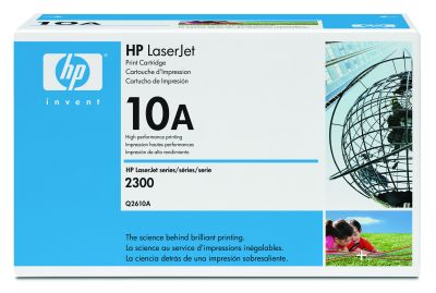 HP #10A Q2610A Black Toner - 6,000 pages