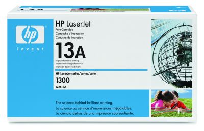 HP #13A Q2613A Black Toner - 2,500 pages