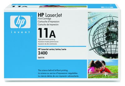 HP #11A Q6511A Black Toner - 6,000 pages
