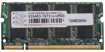 NOTEBOOK DDR - 512Mb DDR RAM Module (SO-DIMM)