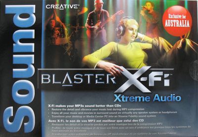 Sound Blaster X-Fi Xtreme Audio