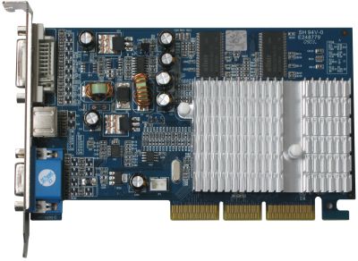 Geforce FX-5500 256Mb DDR Video Card - AGP