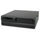 Slim Desktop Case (ATX) - Black & Silver
