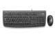 Logitech Deluxe USB Keyboard & Optical Mouse Kit - Black