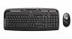 Logitech Wireless Keyboard & Optical Mouse - Black