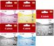 Canon Bundle PGI-520 / CLI-521 Series (PGI-520Bk, CLI-521Bk/C/M/