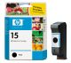 HP #15 C6615DA Black Ink Cartridge