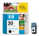 HP #20 C6614DA Black Ink Cartridge