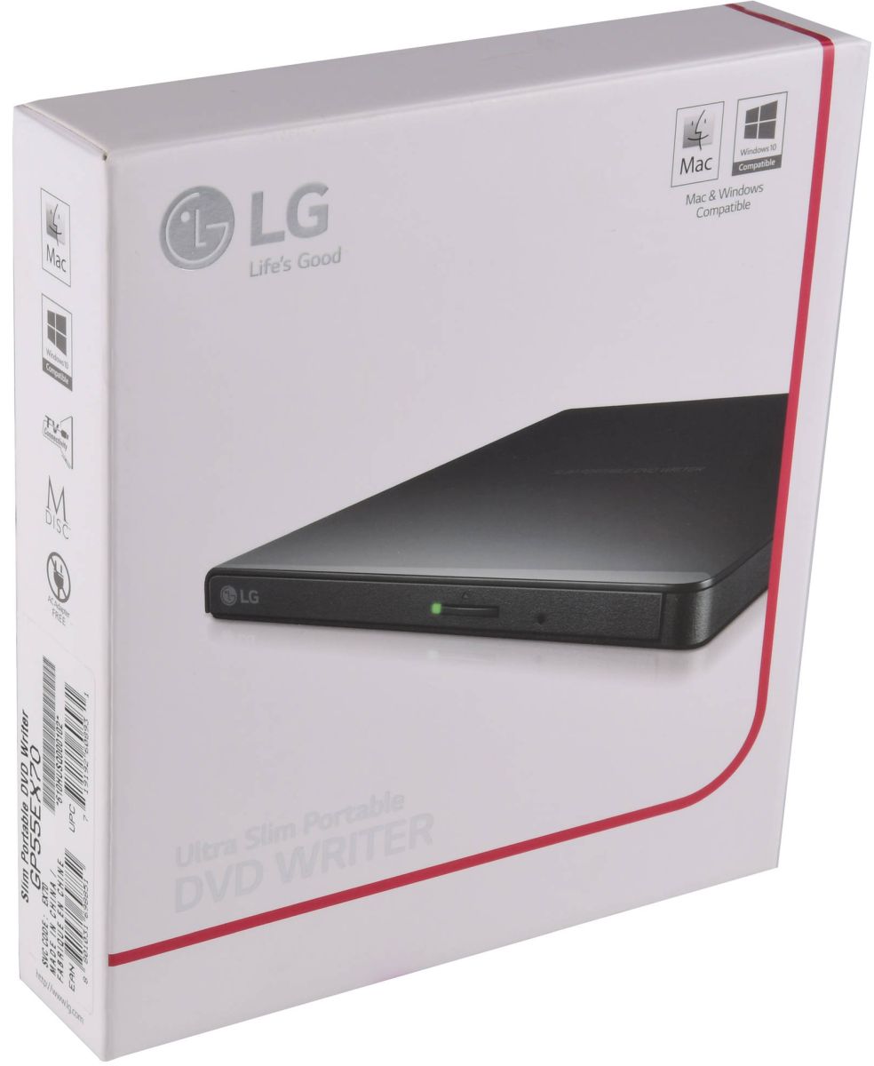 External DVD Drive LG USB CD RW Burner Laptop/NB/PC Portable Ext