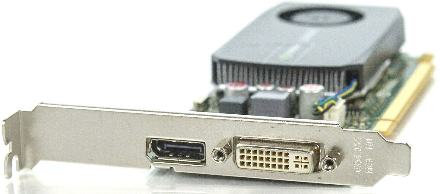 nVidia Quadro K600 1Gb PCIe Video Graphics Card Board DP/DisplayPort